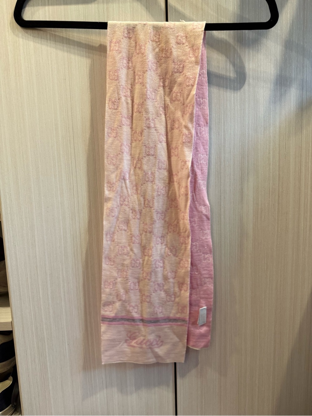 Gucci Girl's Pink Patterned Skirt - Elegant Light Pink